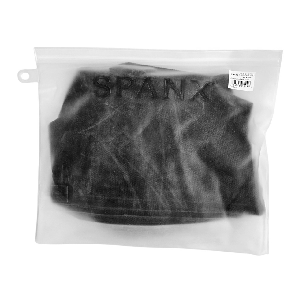 Spanx Pique‎ Shaping Halter One-Piece Swimsuit Very Black XL - Picture 9 of 9
